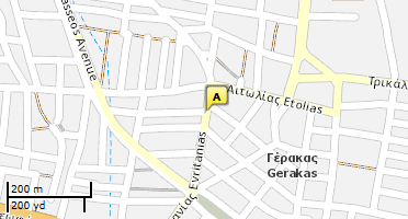 Χάρτης και σημείο της επιχείρησης