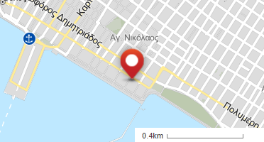 Location of business on map