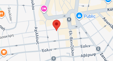 Location of business on map