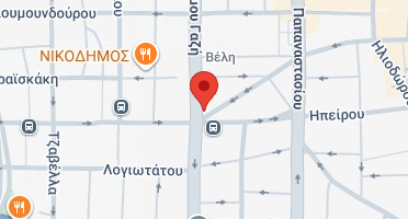 Location of business on map