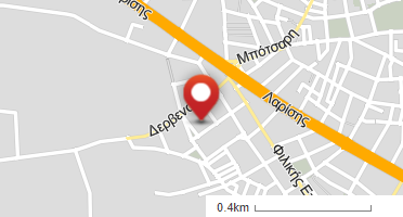 Location of business on map