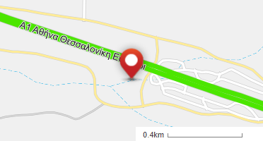 Location of business on map