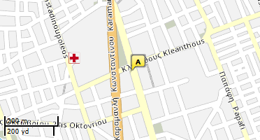Location of business on map