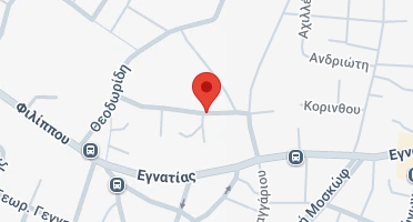 Location of business on map