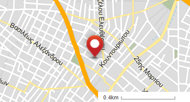 Location of business on map