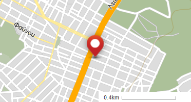 Location of business on map