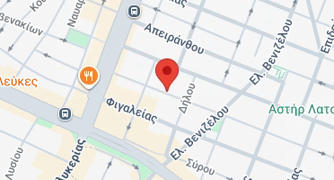 Location of business on map