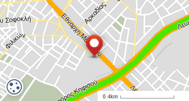 Location of business on map