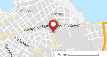 Χάρτης και σημείο της επιχείρησης