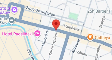 Location of business on map