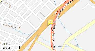 Location of business on map