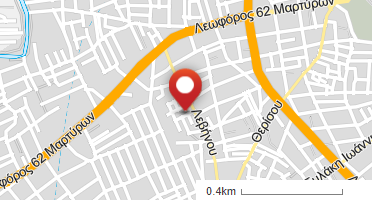 Location of business on map