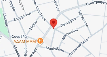 Location of business on map