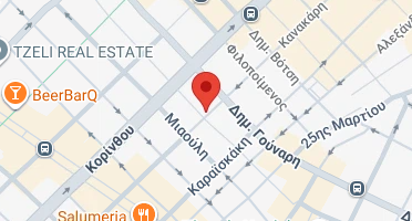Location of business on map