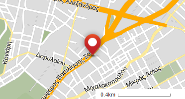 Location of business on map