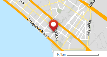 Location of business on map