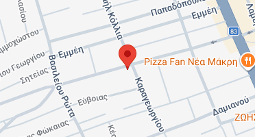 Location of business on map