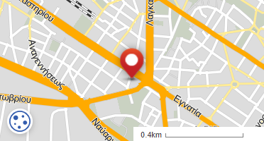 Location of business on map