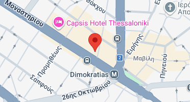 Location of business on map