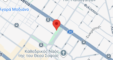 Location of business on map