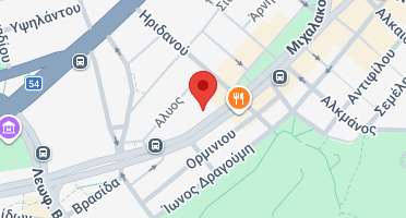 Location of business on map