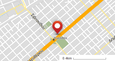 Location of business on map