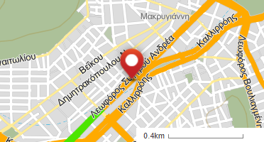 Location of business on map