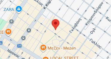Location of business on map