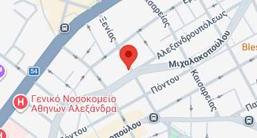 Location of business on map