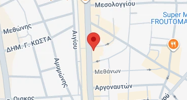 Location of business on map