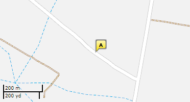Location of business on map