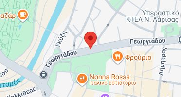 Location of business on map