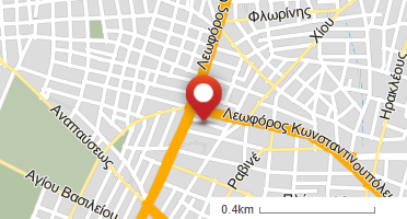 Location of business on map