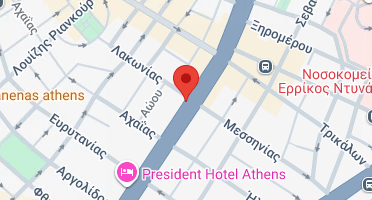 Location of business on map