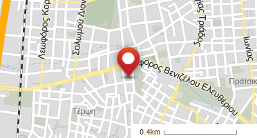 Location of business on map
