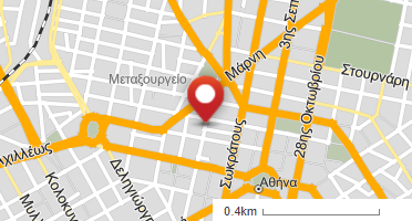 Location of business on map
