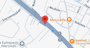 Location of business on map