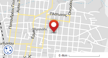 Location of business on map