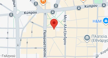 Location of business on map