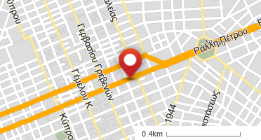 Location of business on map