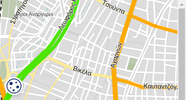 Location of business on map
