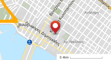 Location of business on map