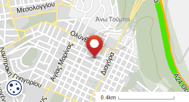 Location of business on map