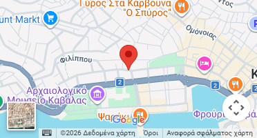 Location of business on map