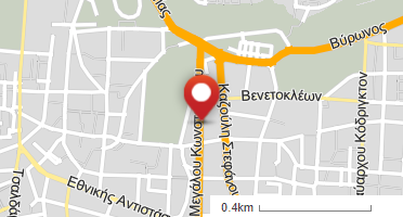 Location of business on map