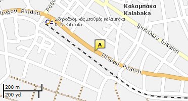 Location of business on map
