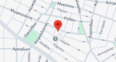 Location of business on map