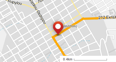 Location of business on map