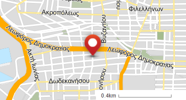 Location of business on map
