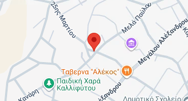Location of business on map